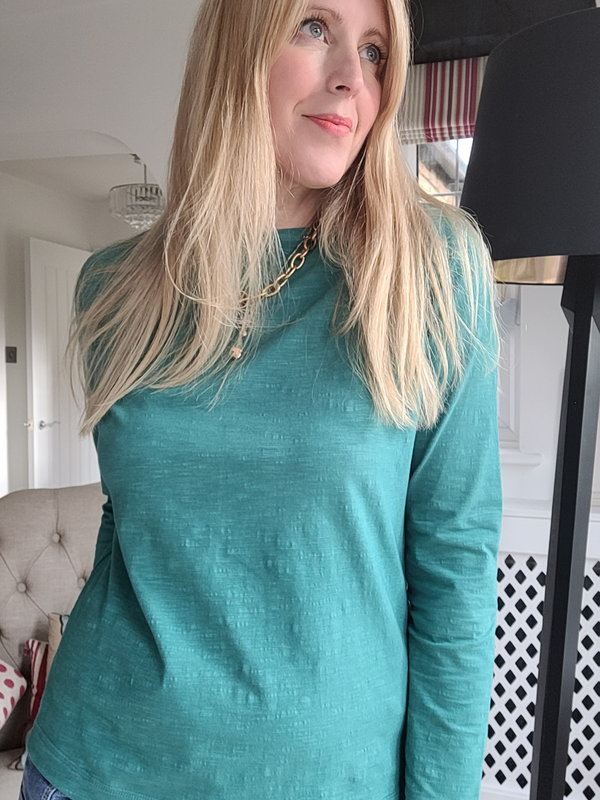 Louise - Jersey Top - Green