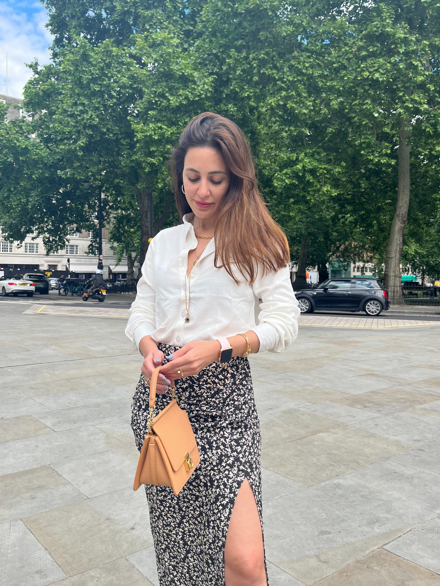 Karen - Button Down Shirt - White