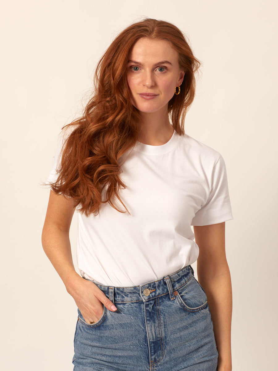 Anoushka - T-Shirt - White
