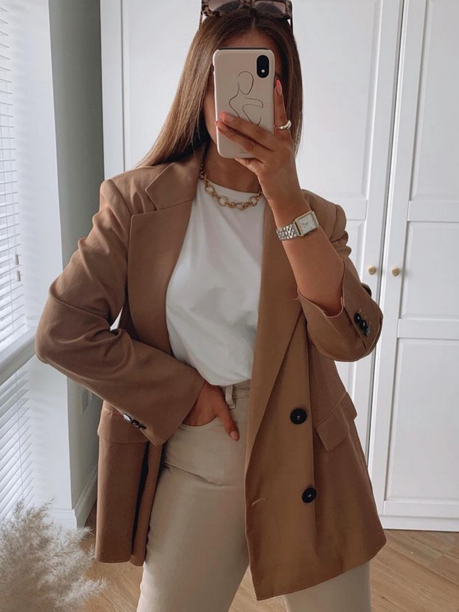 Anoushka - T-Shirt - White