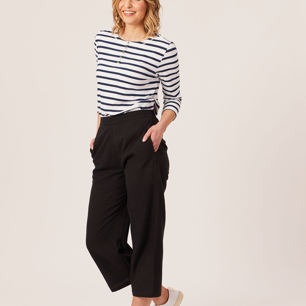 Cara - Relaxed Culotte - Black – This is Unfolded