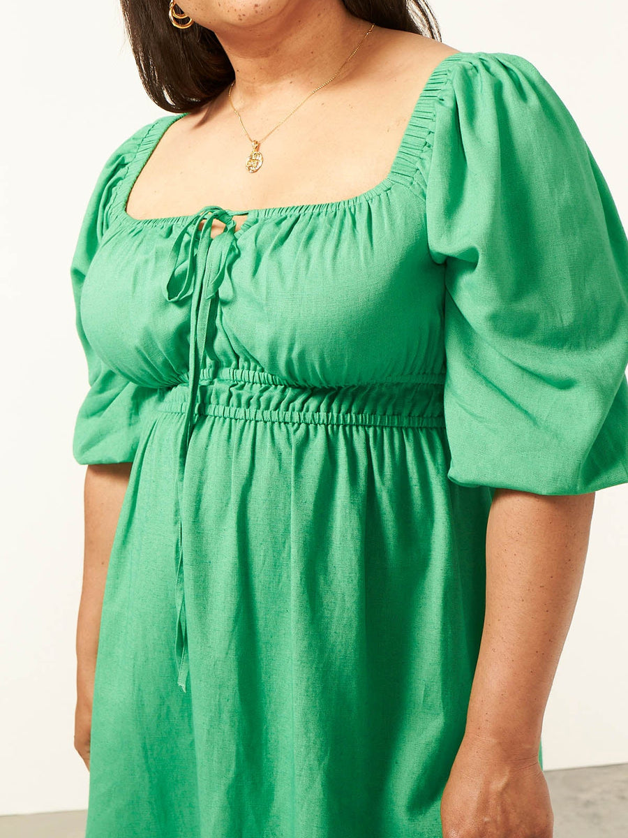 Cader 4 Way Midi Dress - Green