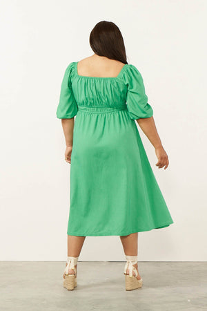 Cader 4 Way Midi Dress - Green