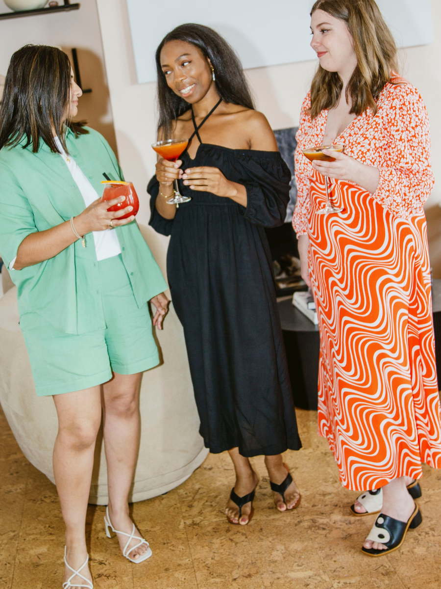 Cader 4 Way Midi Dress - Black