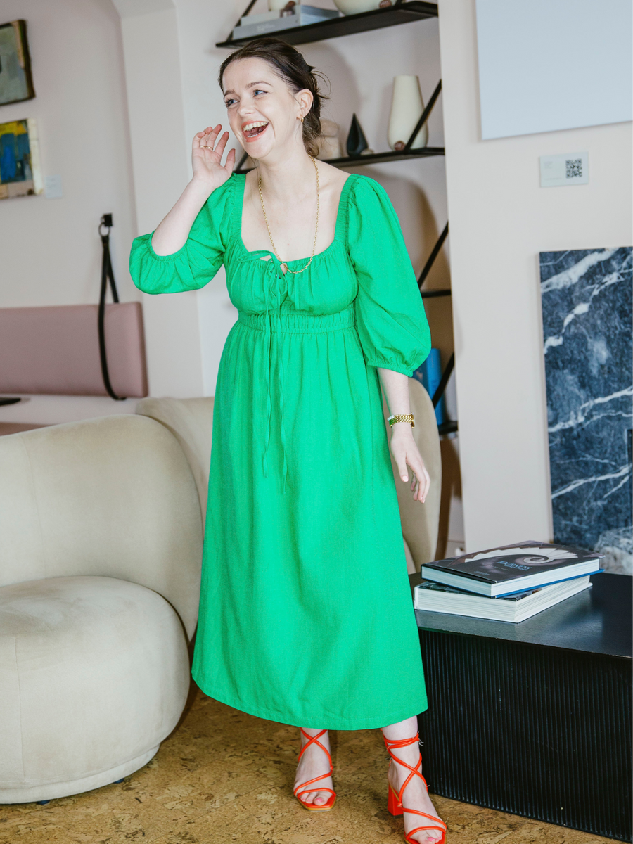 Cader 4 Way Midi Dress - Green