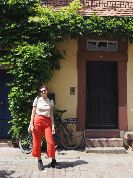 Cara - Relaxed Culotte - Red