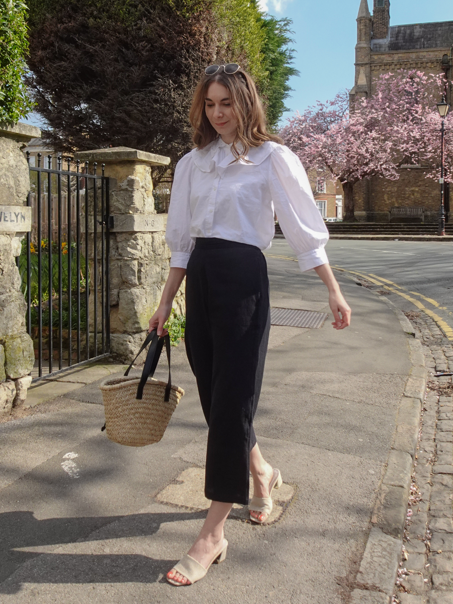 Cara - Relaxed Culotte - Black