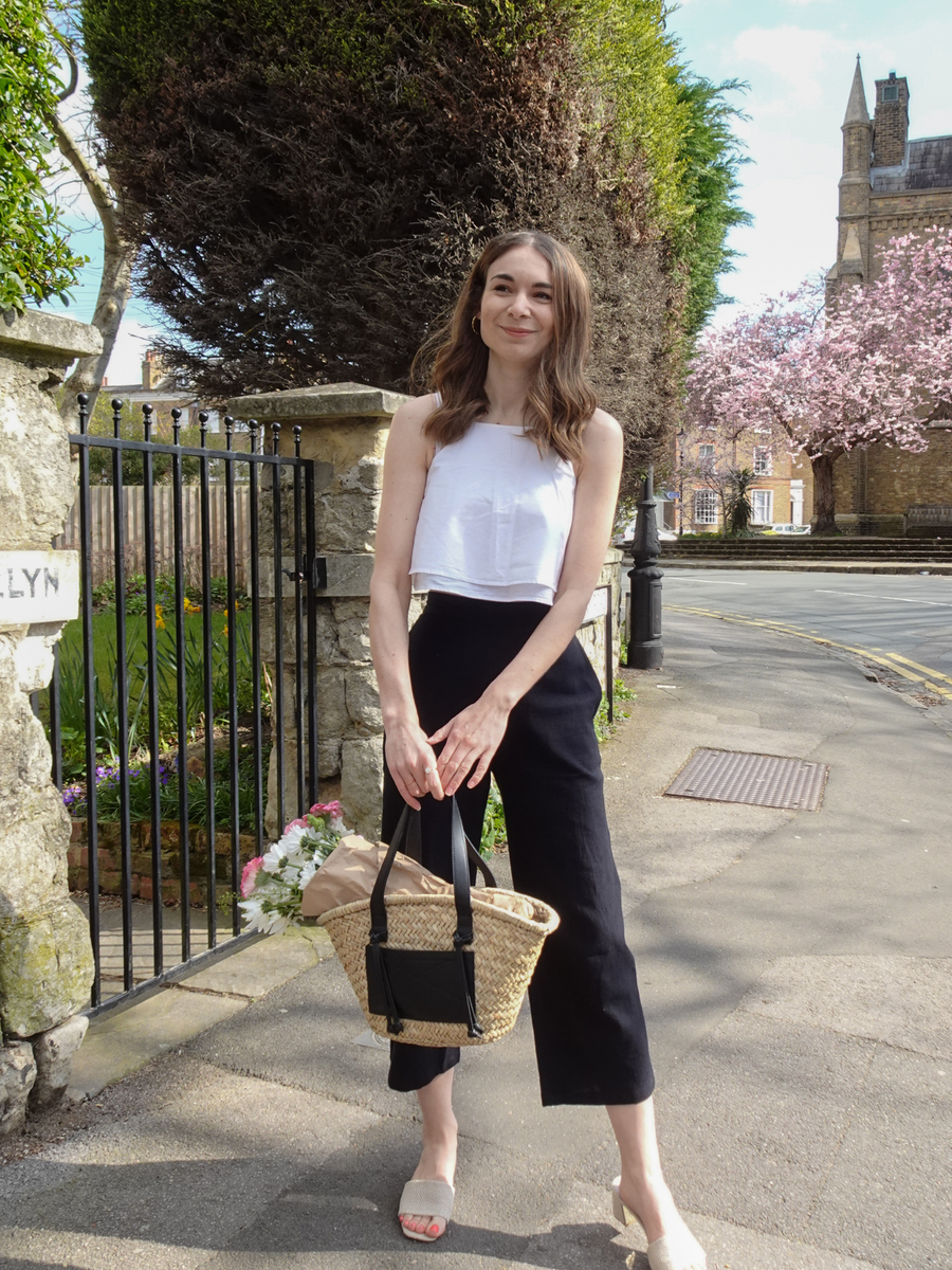 Cara - Relaxed Culotte - Black