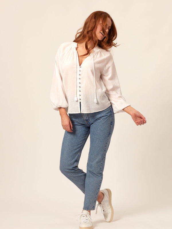 Charlotte Peasant Blouse