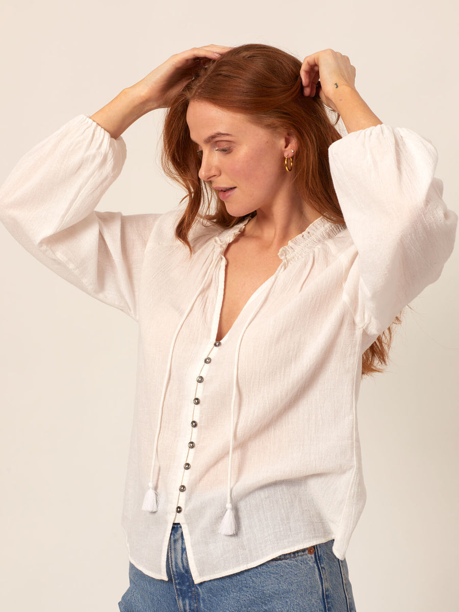 Charlotte Peasant Blouse