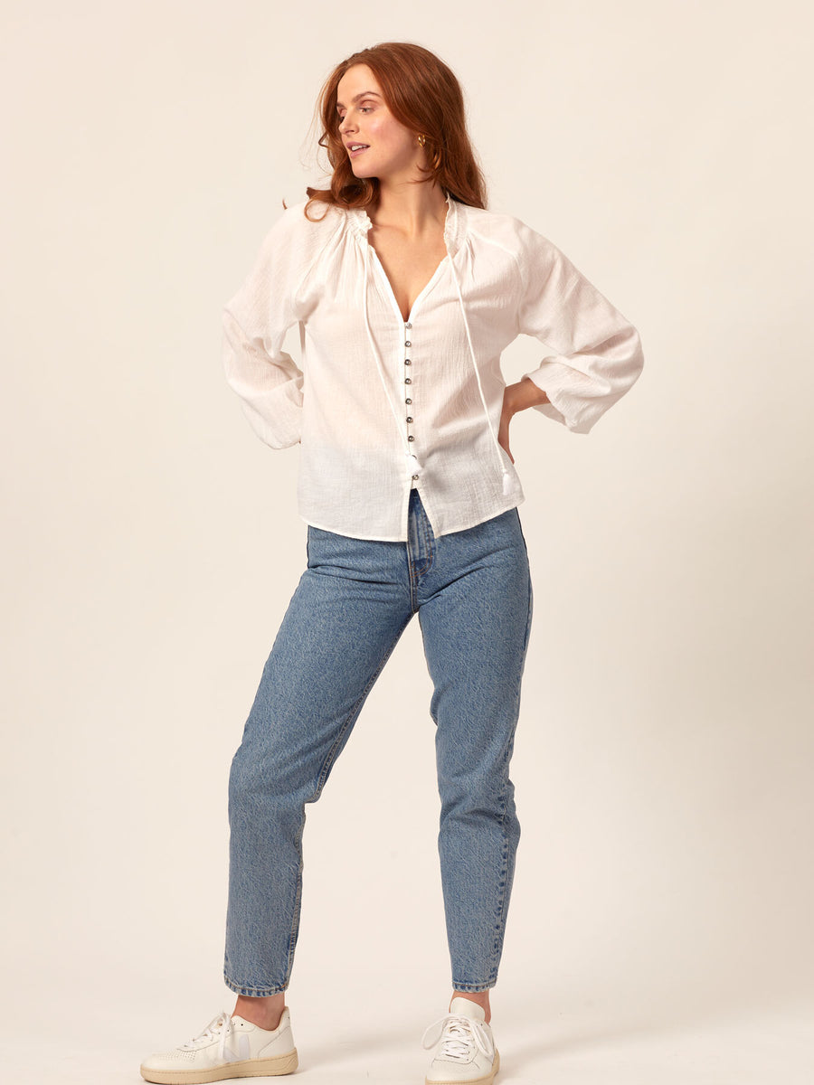 Charlotte Peasant Blouse