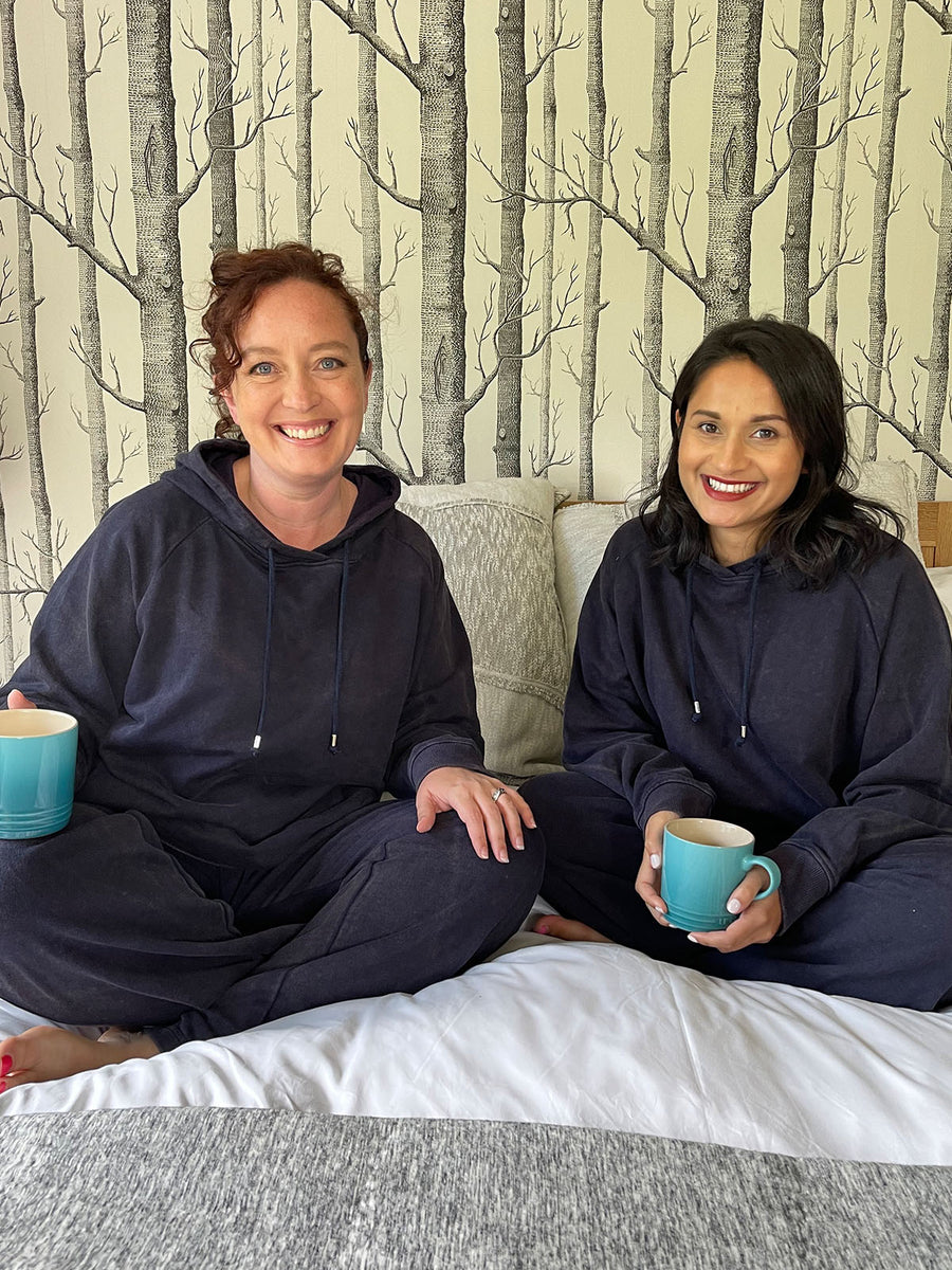 Willow - Hoodie - Blue Stonewash