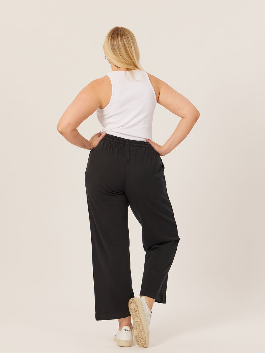 Robyn - Wide Leg Jogger - Black