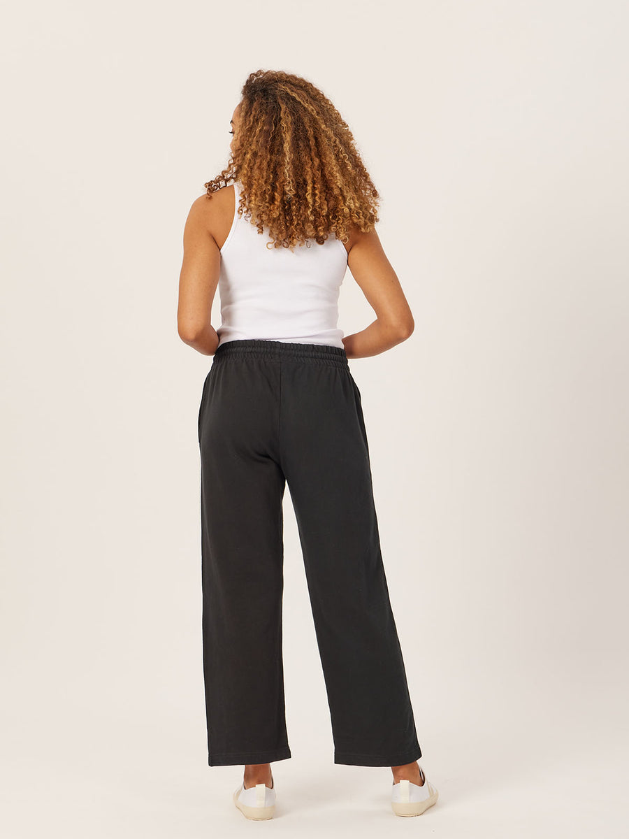 Robyn - Wide Leg Jogger - Black