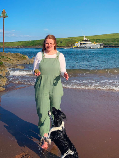 Kathleen - Relaxed Dungaree - Sage