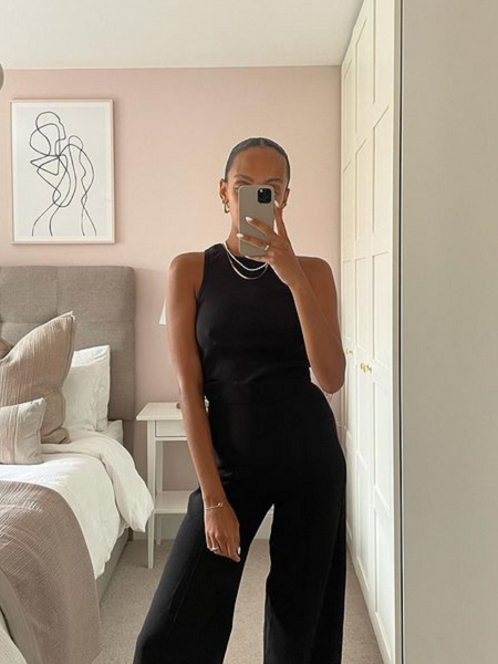 Laura-Joy - Ribbed Vest - Black