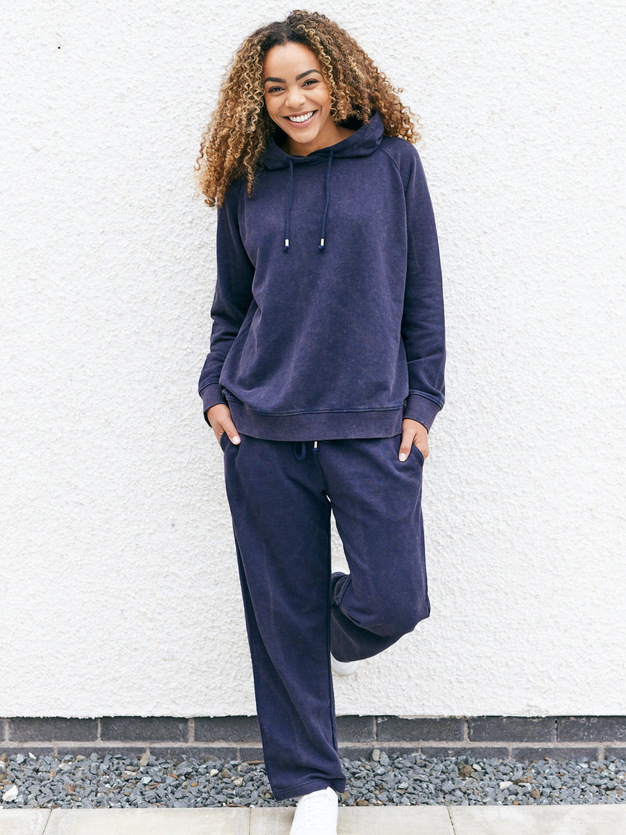 Willow - Hoodie - Blue Stonewash