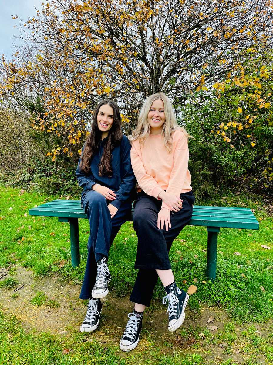 Nicky - Sweatshirt - Peach Stonewash