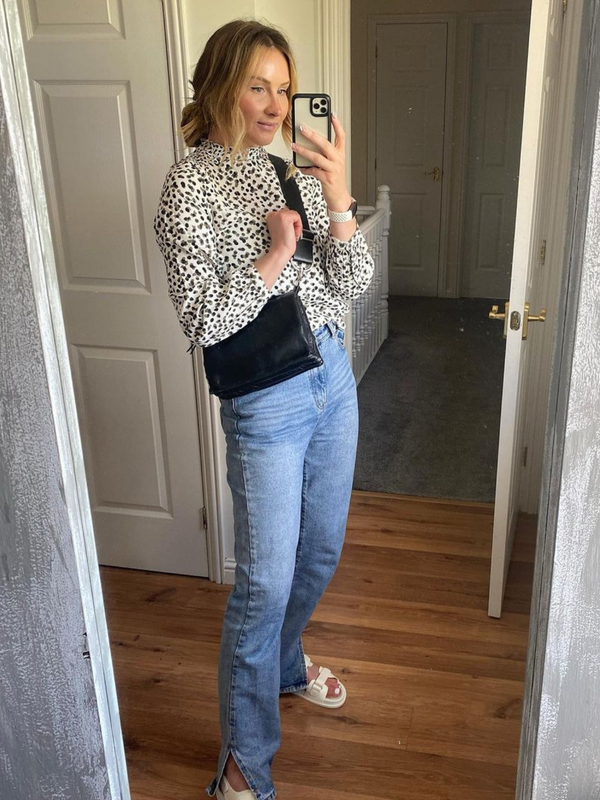 Lyndsey - High Neck Blouse - Multi