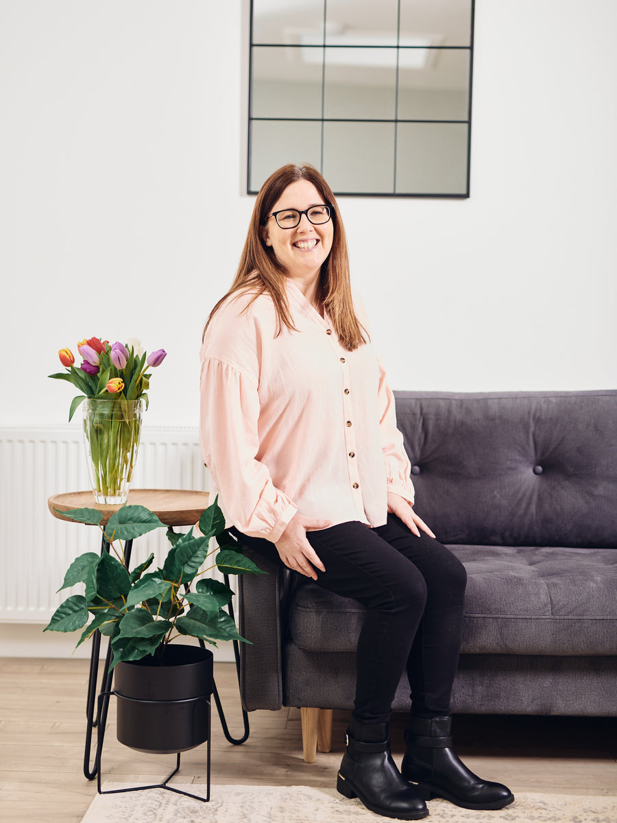 Martha - Relaxed Linen Shirt - Pink