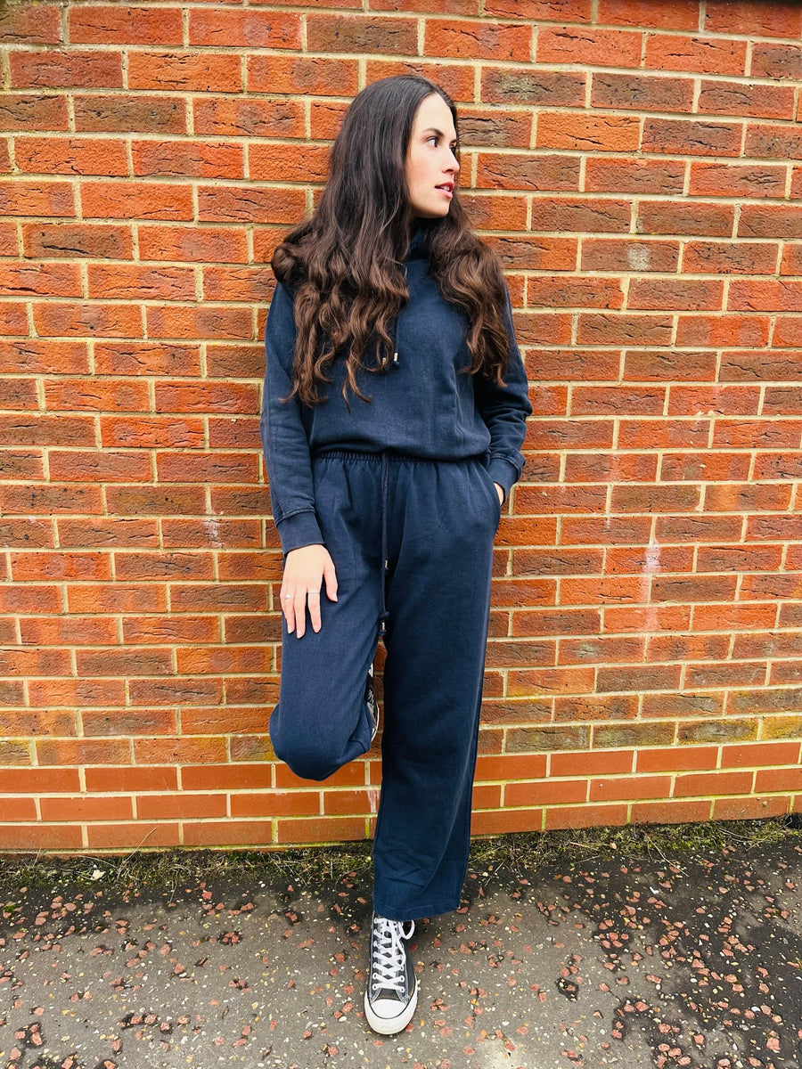 Willow - Hoodie - Blue Stonewash