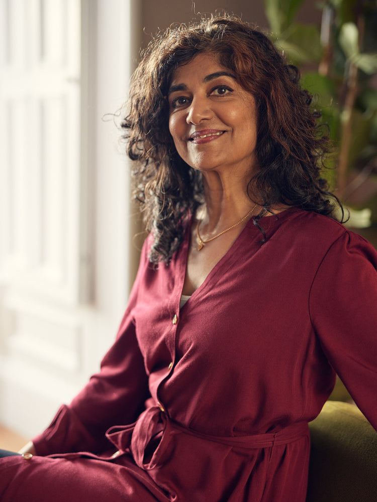 Khadiza - Tie Waist Shirt Dress