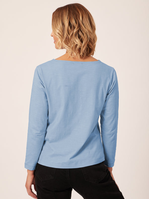 Louise - Jersey Top - Blue