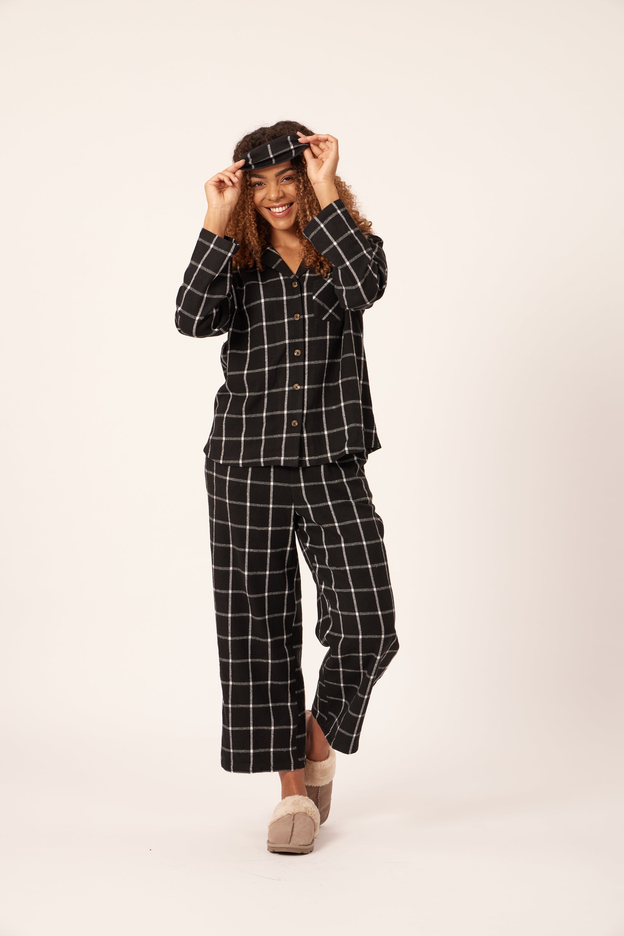This Set is Woven Check Pyjama Ellie - Unfolded –