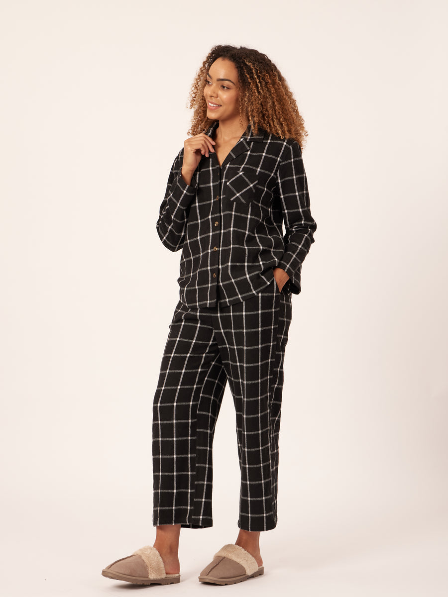 Ellie - Woven Check Pyjama Set