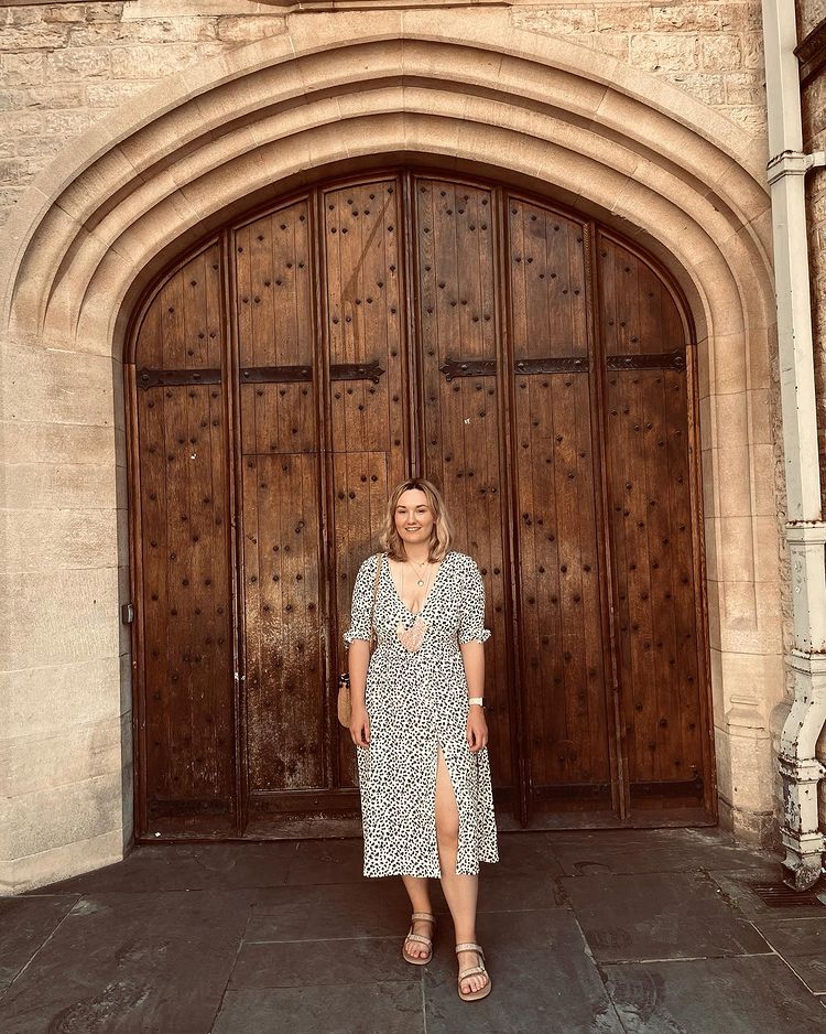 Jo - Midi Button Front Dress - Multi