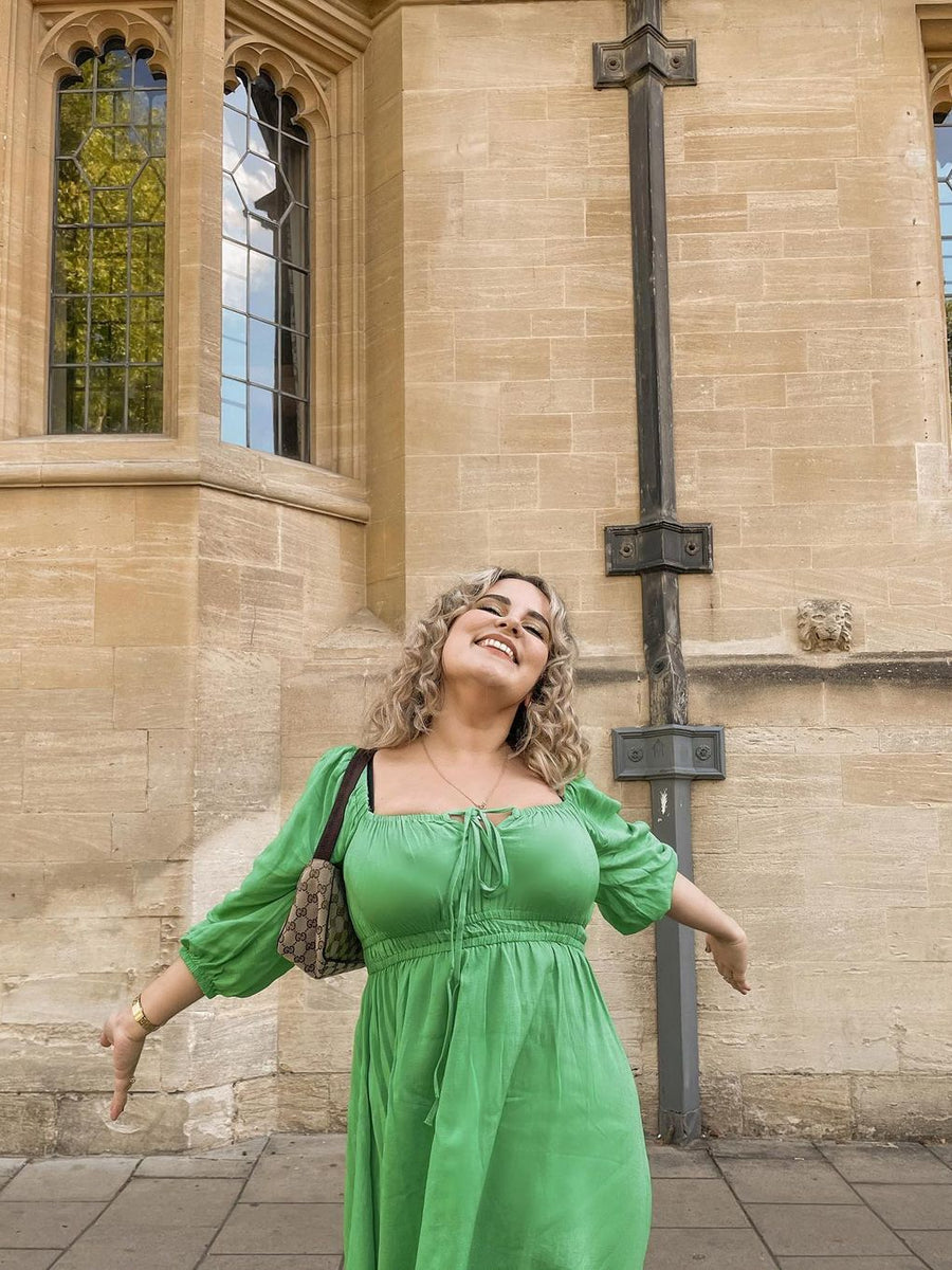 Cader 4 Way Midi Dress - Green